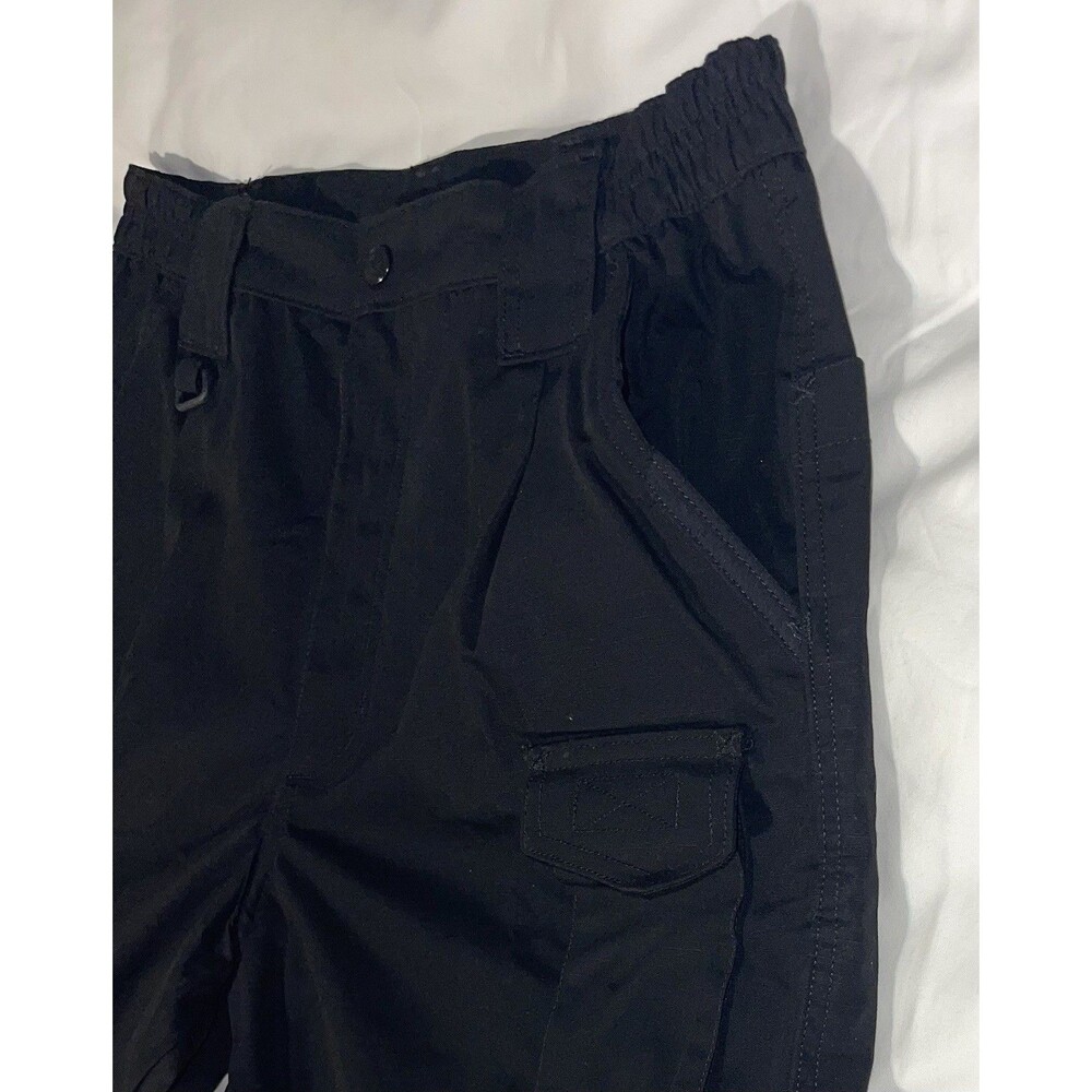 Propper Cargo Pants Mens 34x30 Black Tactical Utility Work Hiking Ripstop - Picture 3 of 8
